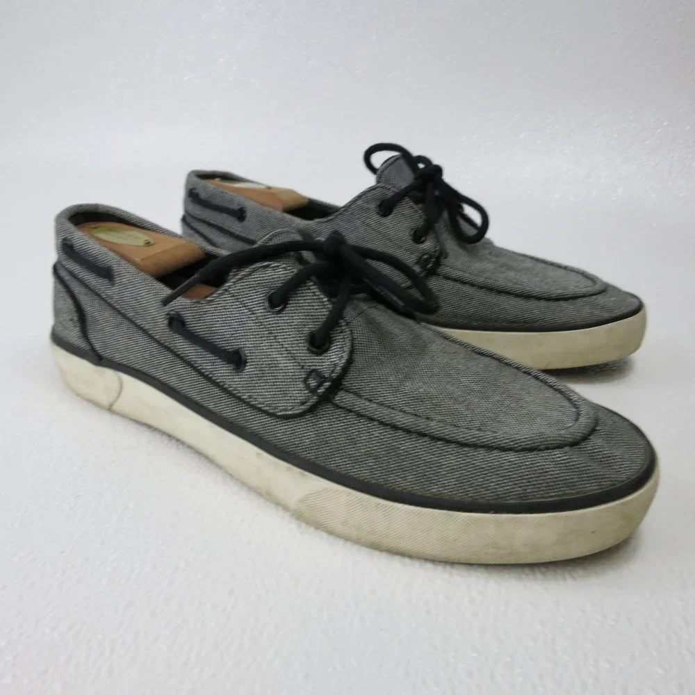 Polo Ralph Lauren Lander Canvas Boat Shoes Men's Casual Footwear Shoes Sz 11.5